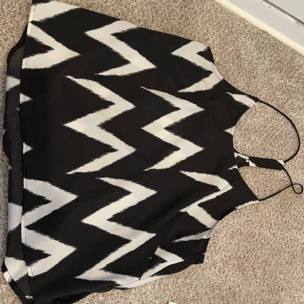 Razor back tank top